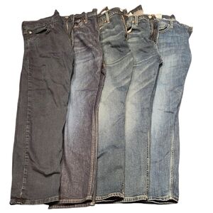 Bundle 5 pairs Men's Lee Jeans Size 36x29